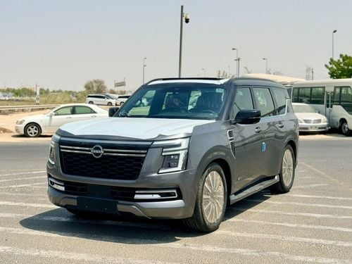 نيسان باترول LE PLATINUM CITY نيسان باترول 3.5T بلاتينيوم 2026 - رمادي / أحمر