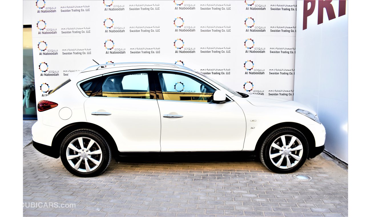 إنفينيتي QX50 LUXURY 3.7L V6 2015 GCC SPECS WITH DEALER WARRANTY