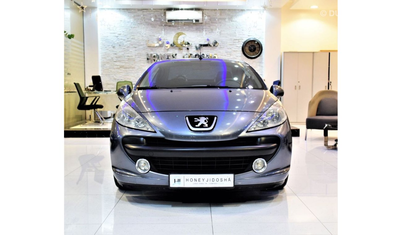 بيجو 207 Amazing Peugeot 207 CC 2009 Model!! in Grey Color! GCC Specs