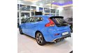 Volvo V40 Volvo V40 T5 R-Design ( 2016 Model! ) in Blue Color! GCC Specs