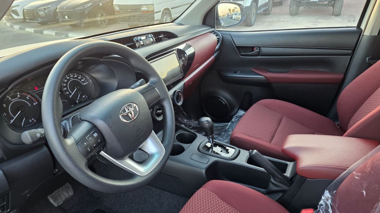 Toyota Hilux 2026 TOYOTA HILUX D/C 2.4L A/T WHITE (DLX WITH POWER WINDOWS)
