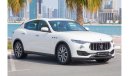 Maserati Levante Maserati Levante Q4 Panoramic Full Option 2020 GCC Full Service History  Under Warranty