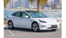 Tesla Model 3 TESLA Model 3 Standard Auto Pilot  White Interior  GCC 2023 ZERO km Under Warranty