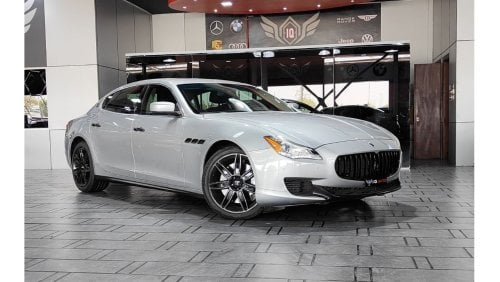 Maserati Quattroporte 2014 MASERATI QUATTROPORTE  GTS V8 | GCC
