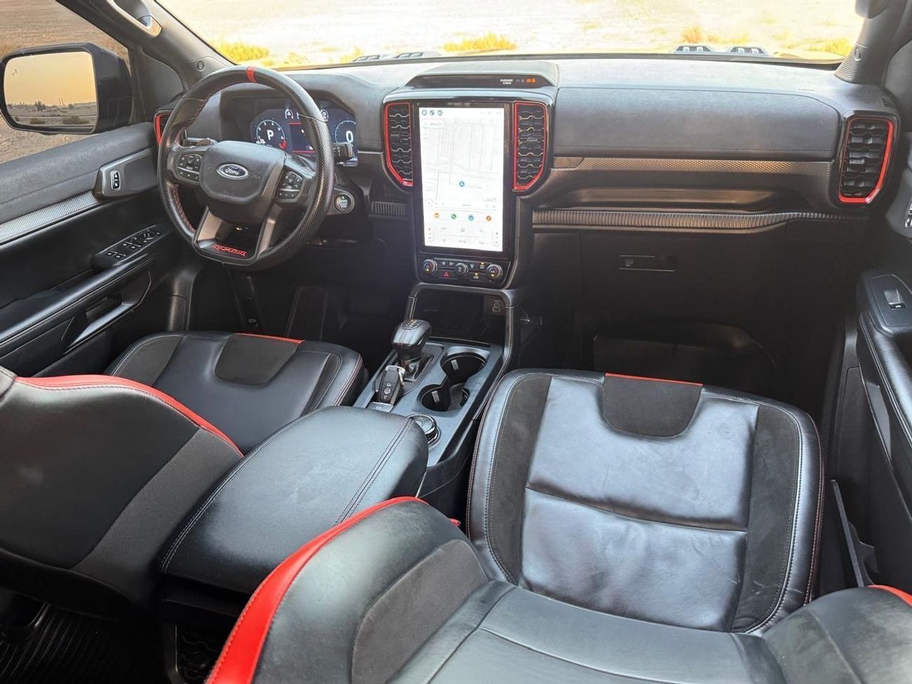 فورد رينجر رابتور Ford ranger raptor 2024 GCC free accident