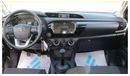 Toyota Hilux 2022 | DLX BASIC DIESEL MT 4X4 - BLACK INTERIOR AND FABRIC SEATS WITH GCC SPECS - EXPORT ONL