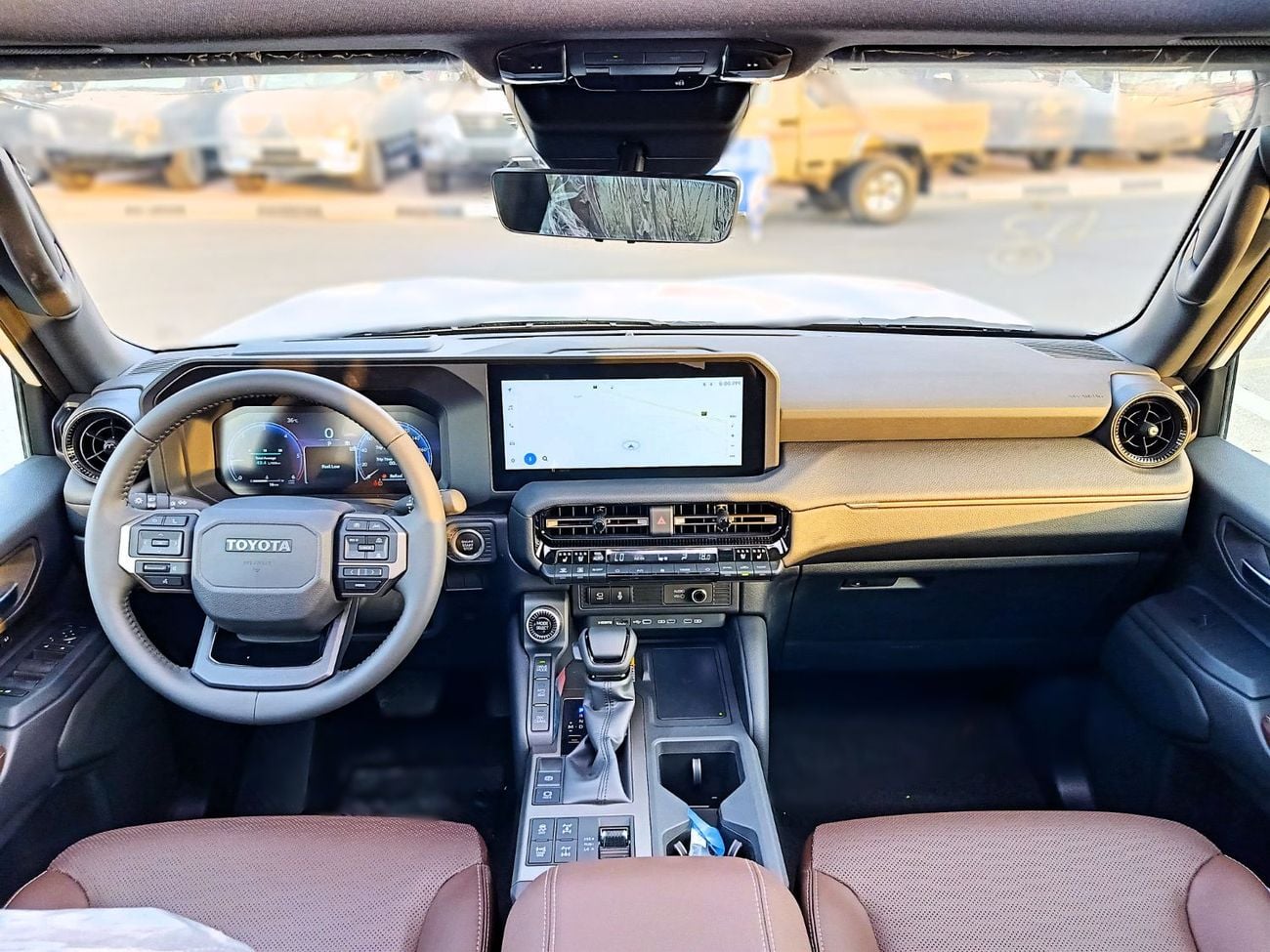 Toyota Prado Toyota Prado Adventure 2.8l diesel A/T 4WD White color inside Brown 2026 Model