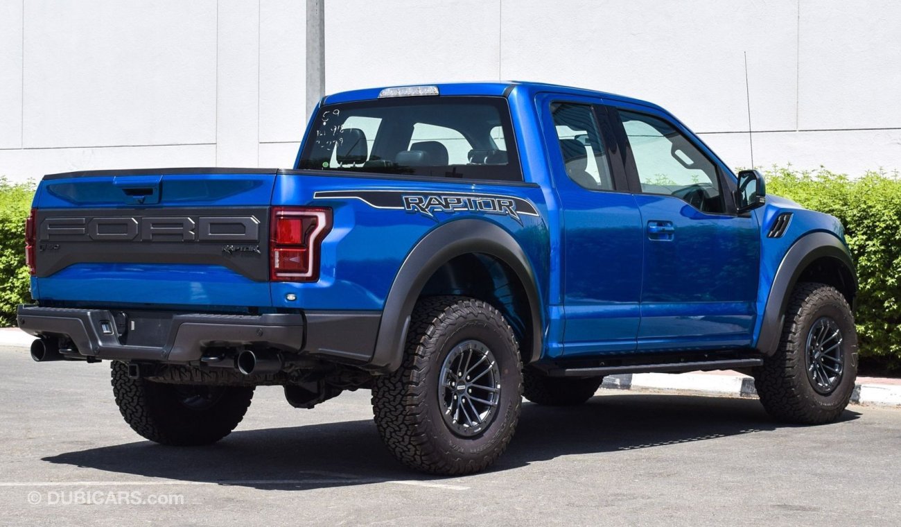 Ford Raptor F150 SuperCab (Export).  Local Registration + 10%