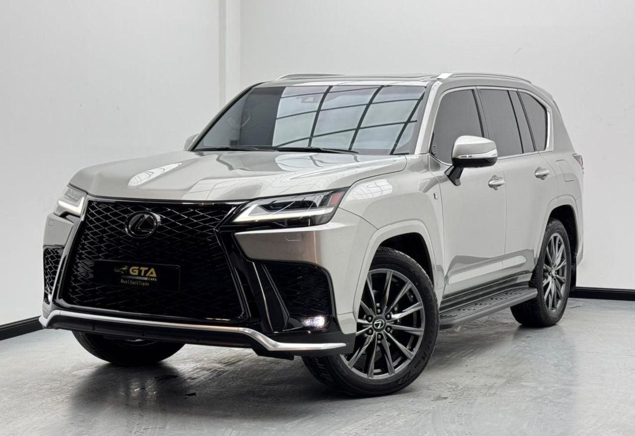 Lexus LX 600 F-Sport 3.5L 2023 Lexus LX600 F Sport, 2028 Lexus Warranty and Service Pack, Lexus Service History,