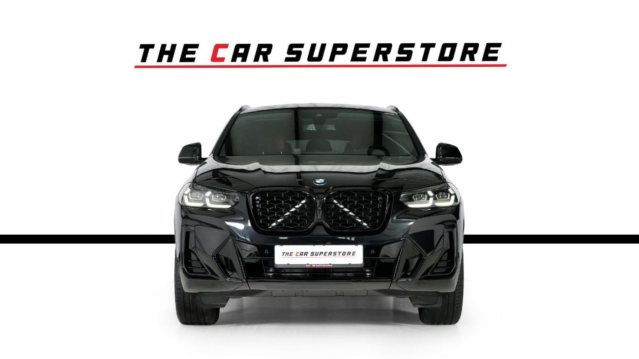 BMW X4 XDRIVE 30I M SPORT GCC-1 Owner-Very Low Mileage-AGMC Warranty & Service Package Until March 2028