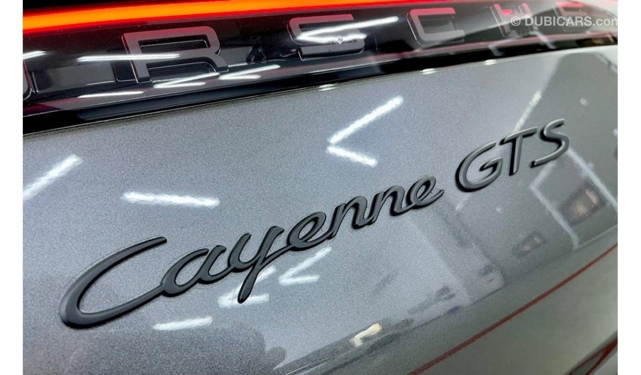 Porsche Cayenne GTS 2022 Porsche Cayenne GTS Coupe, 2024 Porsche Warranty GCC