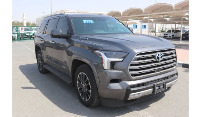 Toyota Sequoia 3.5 HYBRID LIMITED TRD, ALLOY WHEELS, PANORAMIC ROOF, DIGITAL ODO METER, ELECTRIC SEATS, MODEL 2023