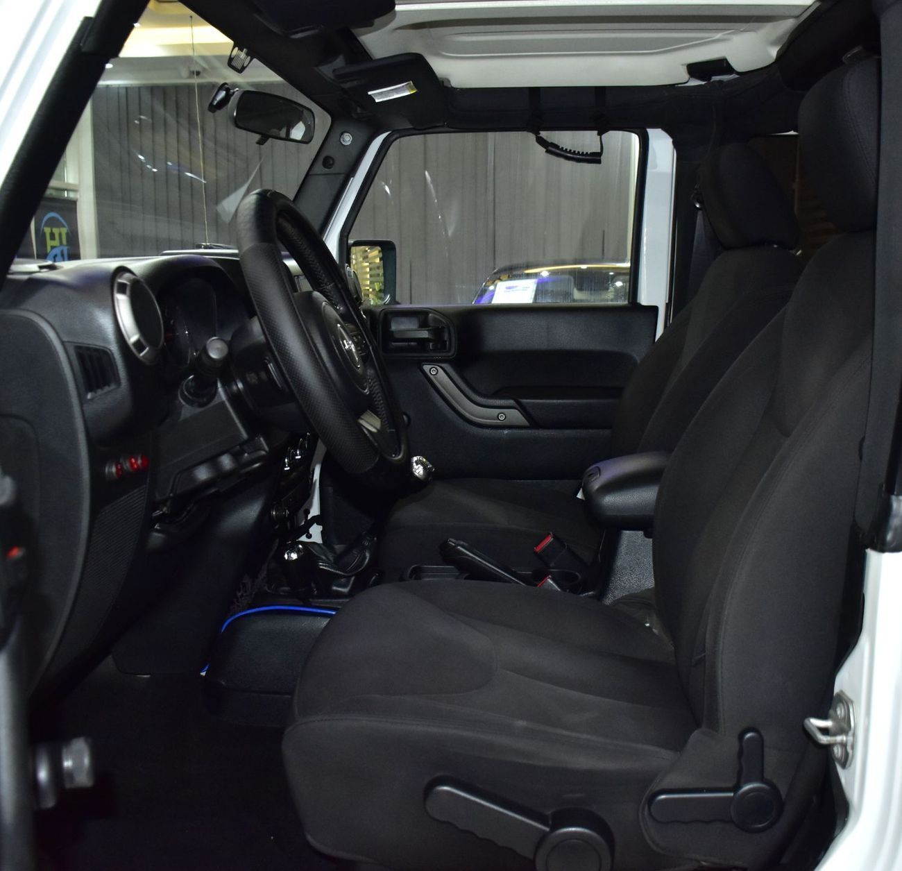 جيب رانجلر EXCELLENT DEAL for our Jeep Wrangler Sport ( 2017 Model ) in White Color GCC Specs