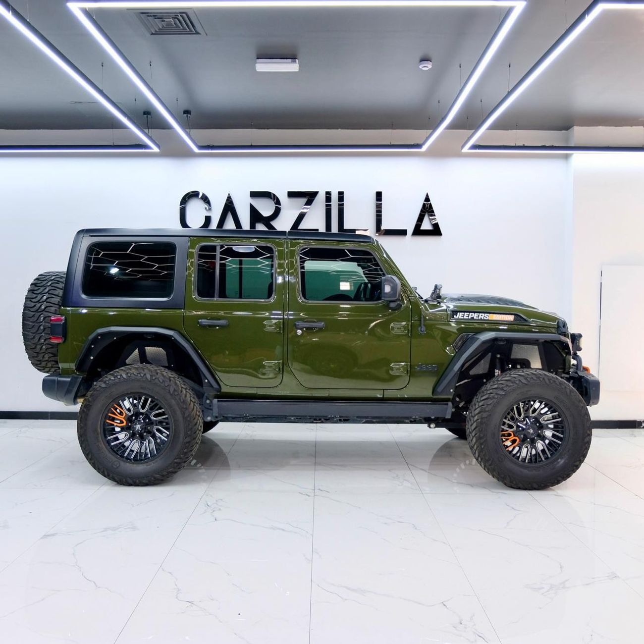 جيب رانجلر Jeep Wrangler Unlimited Sport 2022 4WD-GCC-Car is in Excellent Condition-Fully Modified from Jeepers