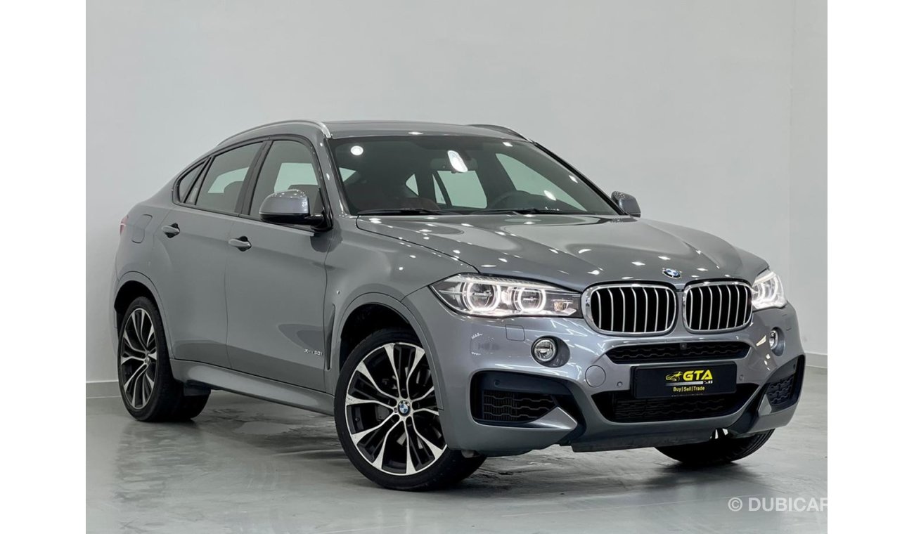 بي أم دبليو X6 2018 BMW X6 M-Sport Xdrive 50i, Full BMW History, BMW Warranty/Service Contrcat till dec 2022, GCC