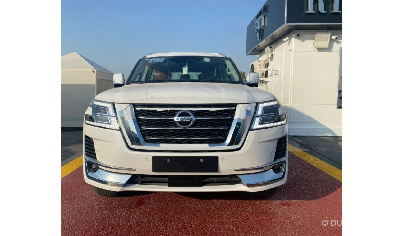 Nissan Patrol Nissan Patrol Platinum 5.6L V8 SUV 4WD Model 2021 White Color