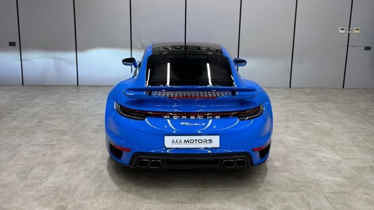 Porsche 911 TURBO S | GCC Specs | under warranty | Special Order | Fully Loaded