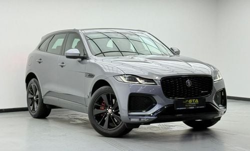 Jaguar F Pace 2022 Jaguar F-Pace P250 R-Dynamic, 2027 Jaguar Warranty + Service Pack, Low Km, Fully Loaded, GCC