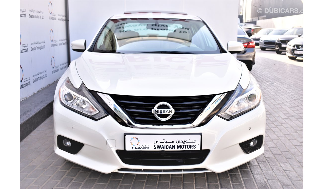 Nissan Altima DEALER WARRANTY 2.5L SL 2017 GCC SPECS