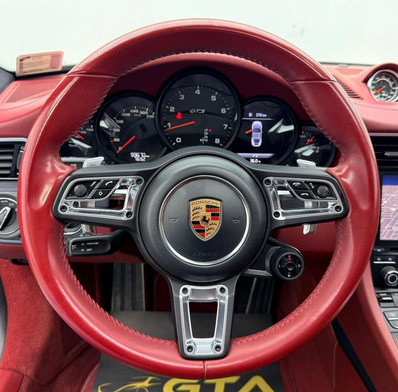 بورش 911 2018 Porsche 911 Carrera GTS, 2027 Porsche Warranty, Full Porsche Service History, Fully Loaded, GCC