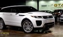 Land Rover Range Rover Evoque 2018 Range Rover Evoque HSE New Shape Service contract and warranty