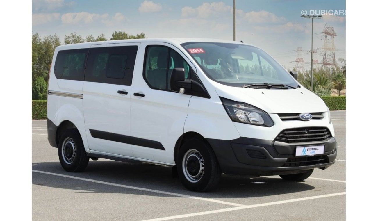 Ford Tourneo Custom 2014 | FORD TOURNEO CUSTOM | 8 SEATER - PASSENGER VAN | DIESEL, MANUAL | GCC | SPECTACULAR CONDITION