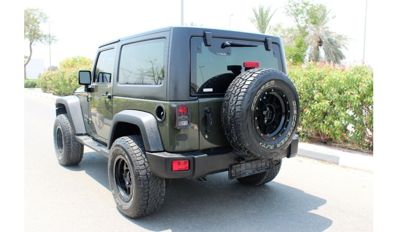 Jeep Wrangler 2015/ JEEP WRANGLER /SPORT/ GCC/ FULL SERVICE HISTORY / 100% ORIGINAL PAINT / 1 YEAR WARRANTY