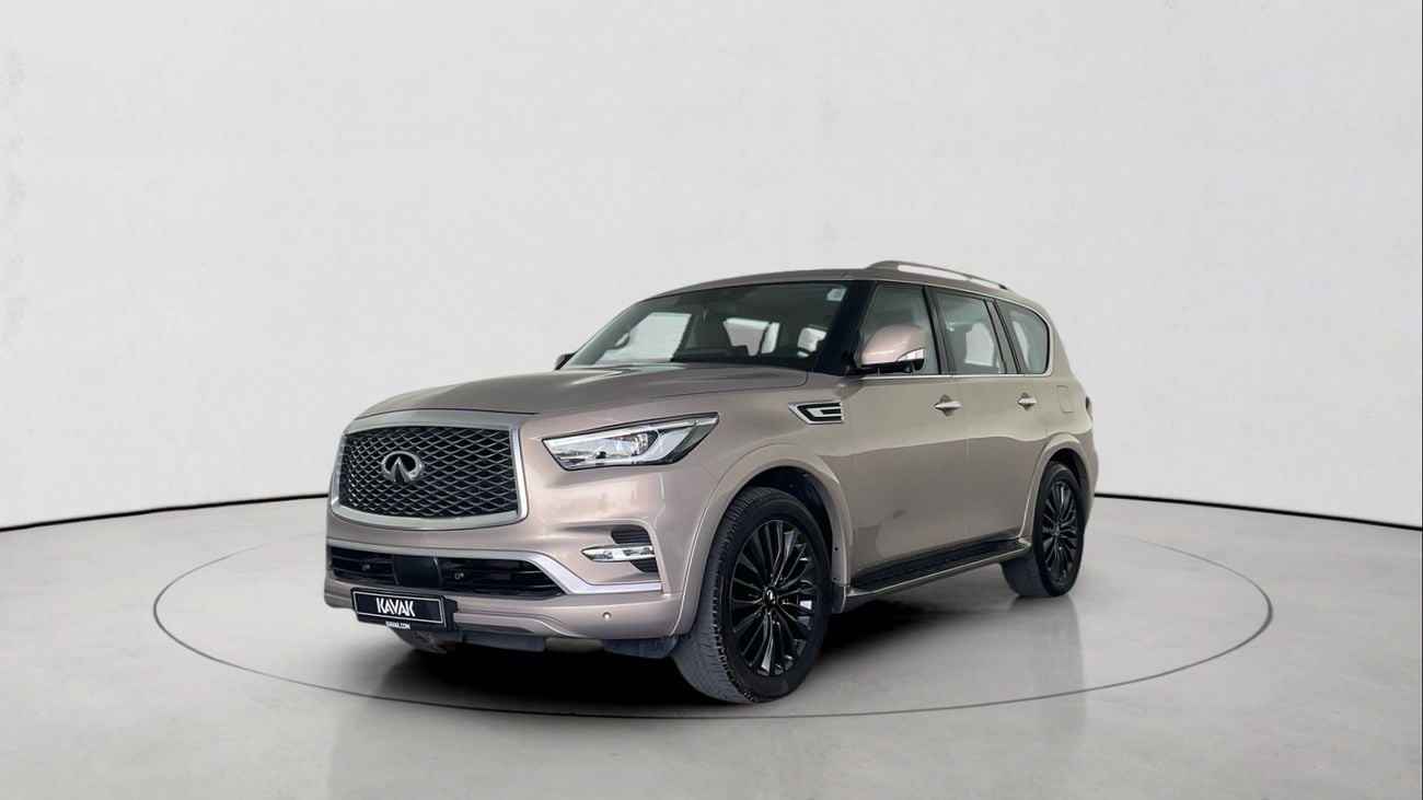 إنفينيتي QX80 5.6 SENSORY AUTO 4WD 8 SEATS | شامل الضمان | 0 ﺪﻔﻋﺓ ﺃﻮﻟﻯ