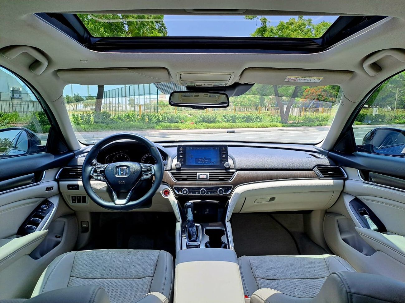 Honda Accord EXL 1.5L 1020-Monthly l GCC l Sunroof, Leather, Radar l Agency Maintained