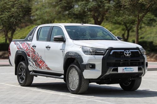 تويوتا هيلوكس LHD 4.0L PETROL V6 4X4 DC ADVENTURE EXCLUSIVE WITH AIR COMPRESSOR AT 2025MY