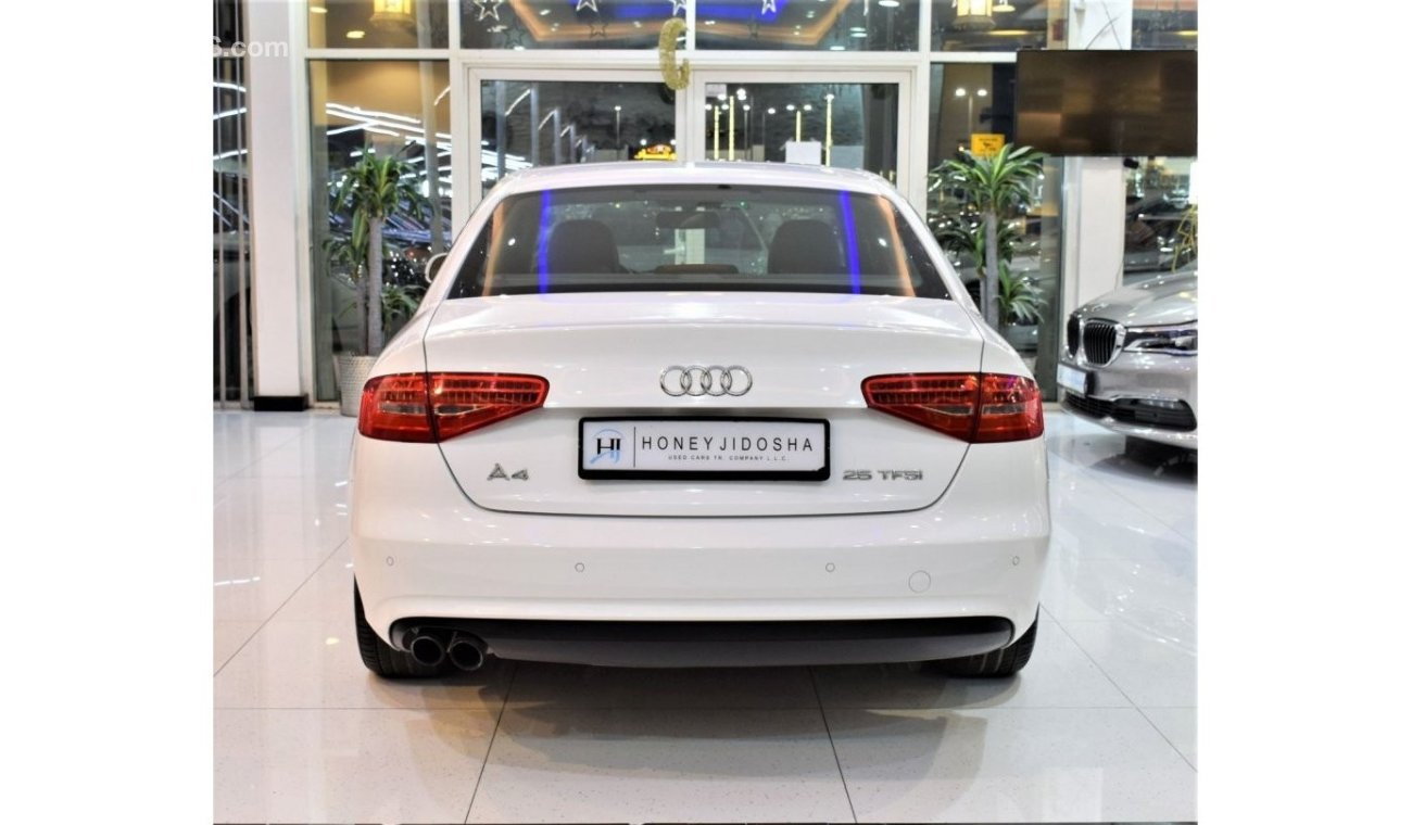 أودي A4 EXCELLENT DEAL for our Audi A4 ( 25TFSi ) 2016 Model!! in White Color! GCC Specs