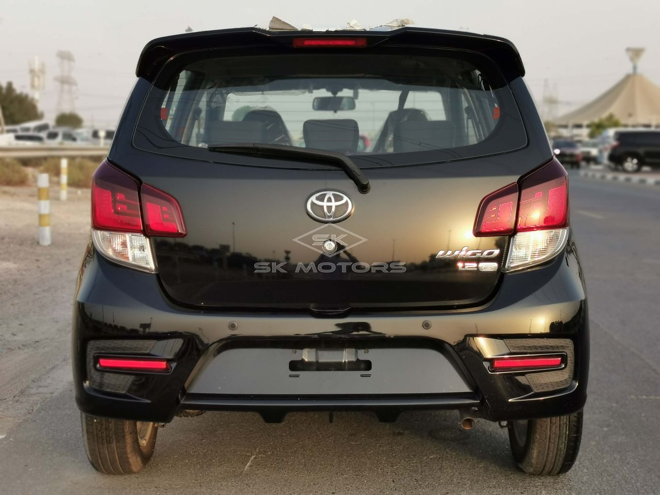 Toyota Wigo 1.2L Petrol, Alloy Rims, Rear Parking Sensor, DVD (CODE # TWG02)