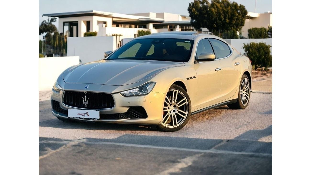Maserati Ghibli S Q4 AED 1,16 PM | MASERATI GHIBLI 3.0L V6 | GCC SPECS | ORIGINAL PAINT | MINT CONDITION