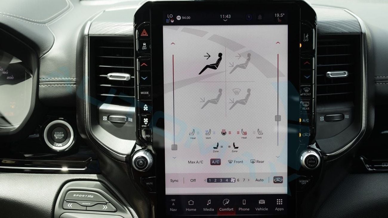 رام 1500 (For Export , НА ЭКСПОРТ) PY 25/25 REBEL GT SST 3.0TT HURRICANE GCC Без пробега