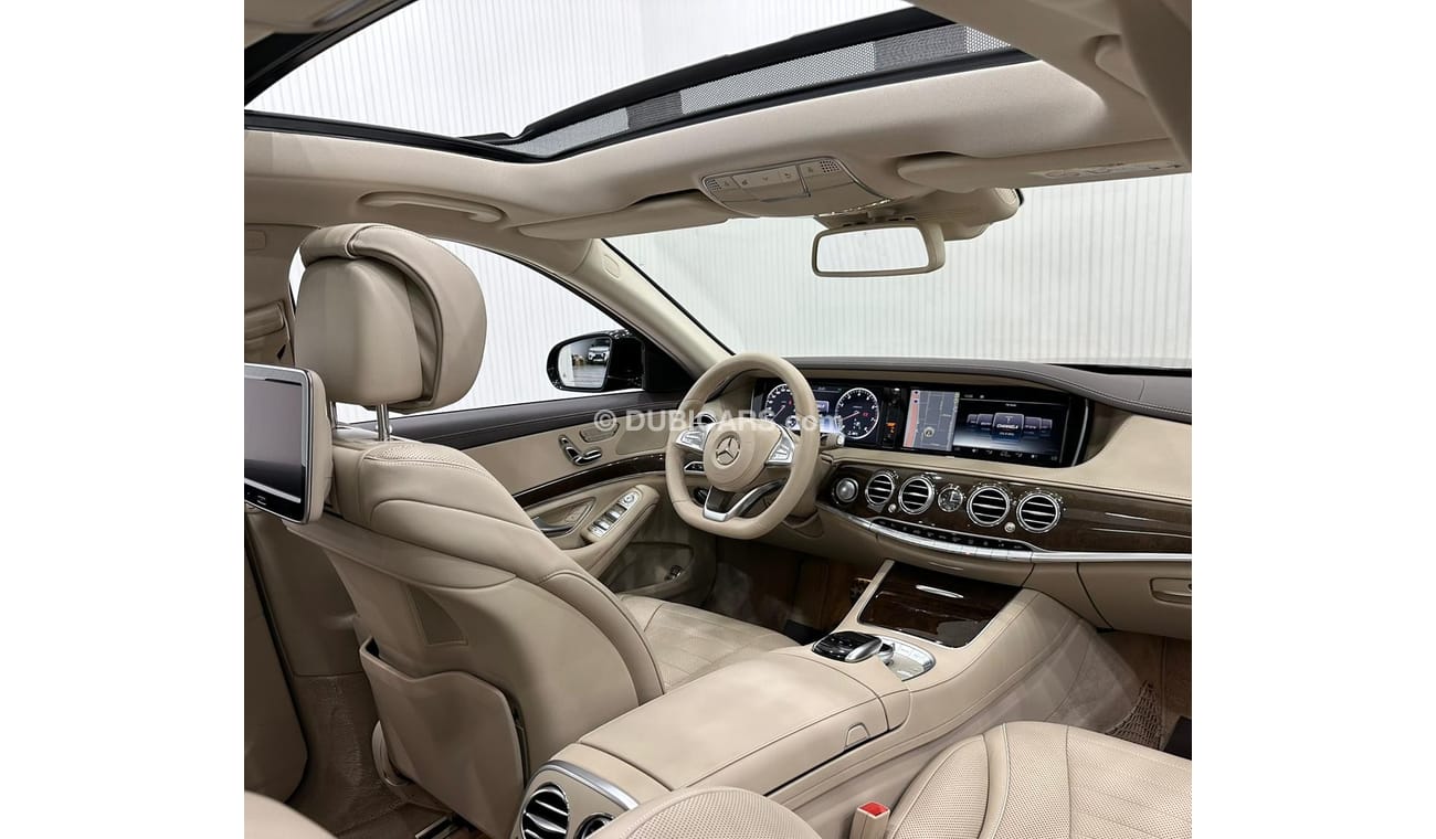 Mercedes-Benz S 500 High 2017 Mercedes Benz S500 5 Buttons, Warranty, Full Mercedes Service History, Full Options, GCC