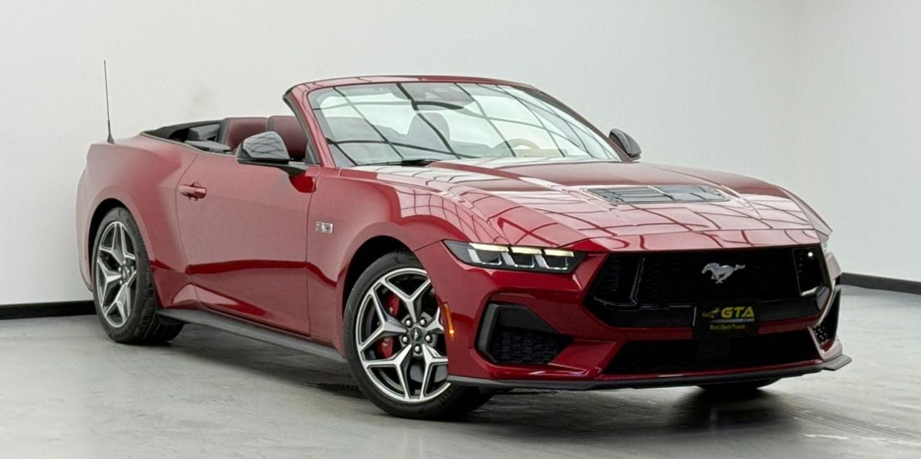 Ford Mustang GT Premium 5.0L (435 HP) Convertible A/T 2024 Ford Mustang GT Premium Cabriolet, April/2029 Ford War