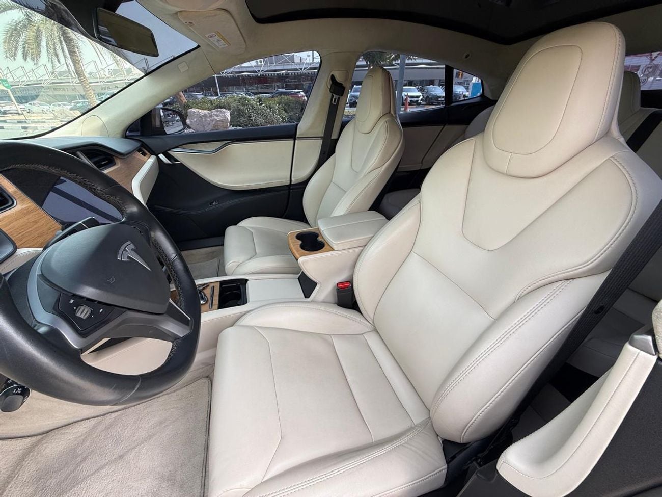 Tesla Model S Plaid (AWD) TESLA MODEL S 75D 2019 GCC SPECIAL EDITION IN PERFECT CONDITION