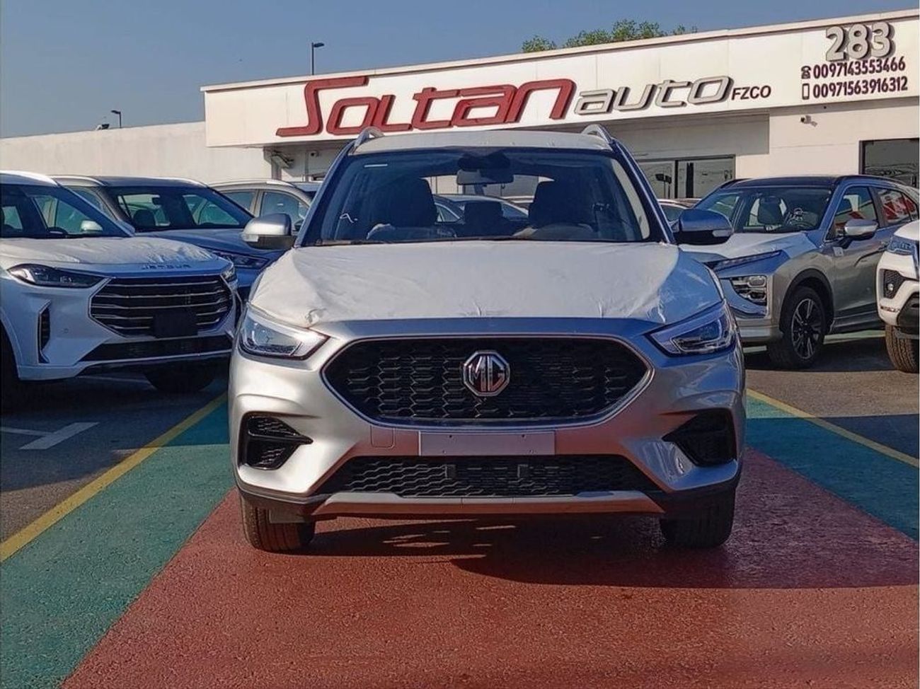 MG ZS Comfort 2025  1.5L  FWD  Petrol  SUV  silver color