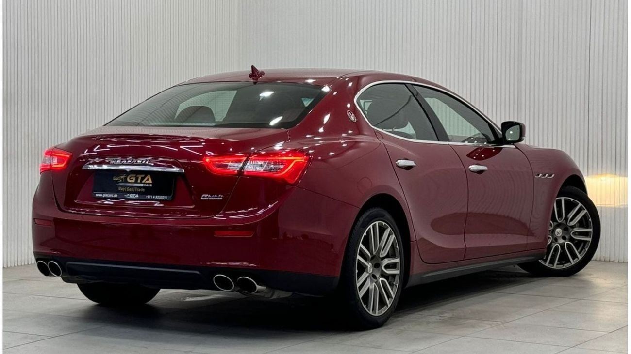 مازيراتي جيبلي 2016 Maserati Ghibli Ermenegildo Zegna Edition, Service Package, Full Service History, GCC