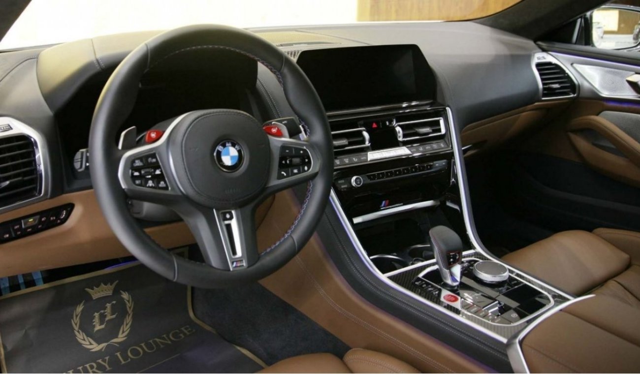 BMW M8 COMPETITION COUPÉ , GCC UNDER WARRANTY AND CONTRACT SERVICE