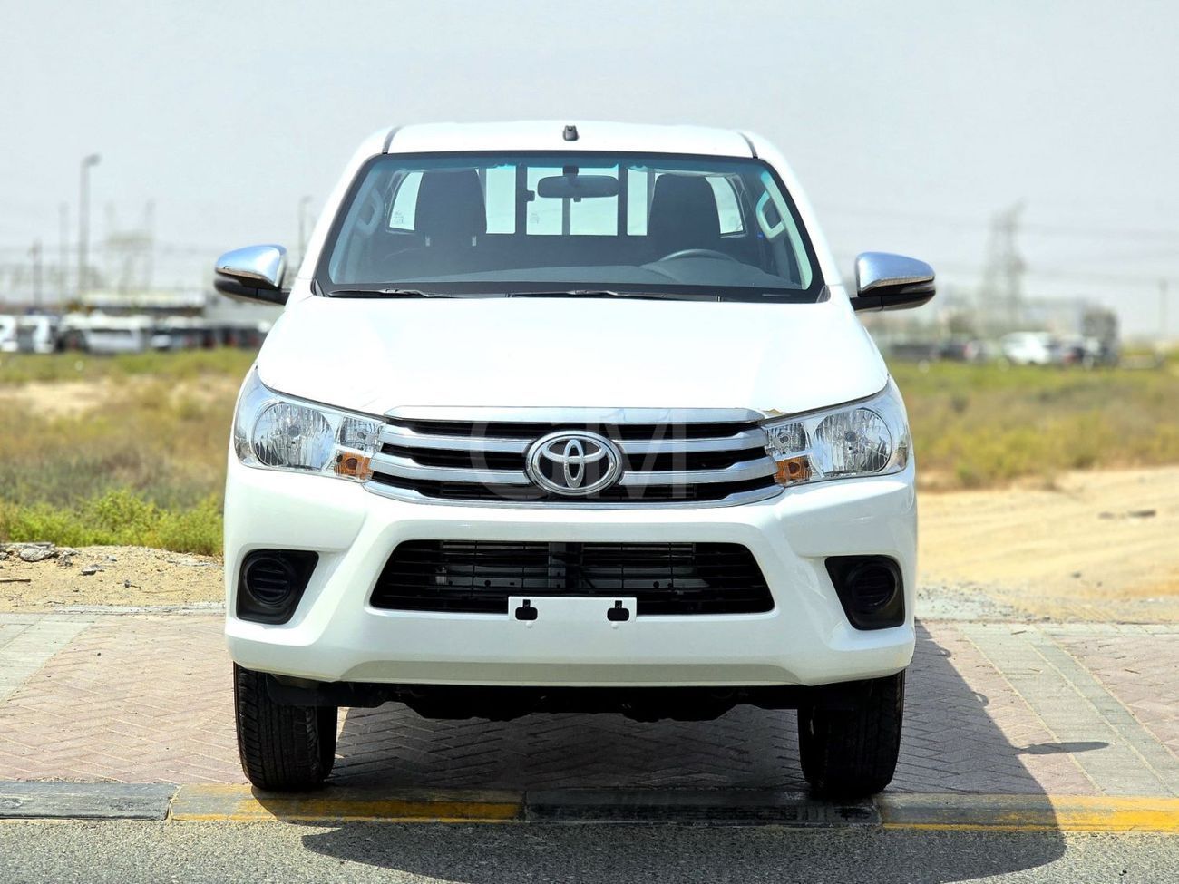 تويوتا هيلوكس TOYOTA HILUX DIESEL 2.4 NARROW - A/T - BASIC - POWER WINDOWS - 2024 MODEL - WHITE INSIDE BLACK - OMA