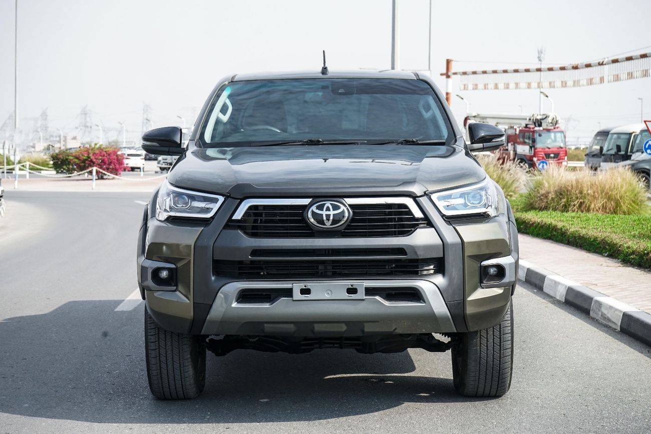 تويوتا هيلوكس The Toyota Hilux is a legendary, tough, and versatile pickup truck known for reliability, available 