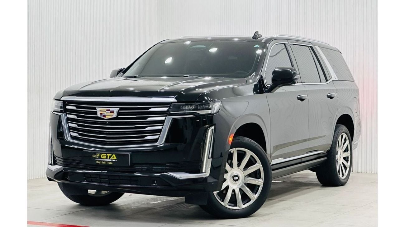 Cadillac Escalade Premium Luxury 2021 Cadillac Escalade 600, Mar 2025 Cadillac Warranty, Pilot Seats, Fully Loaded,GCC