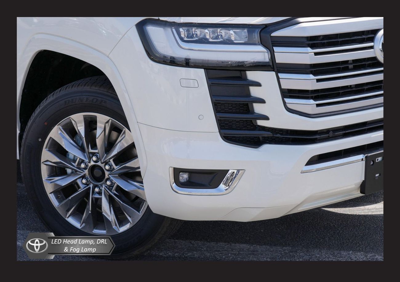 تويوتا لاند كروزر TOYOTA LAND CRUISER LC300 VX 3.5L TWIN TURBO MID A/T PTR 2025 Export Only