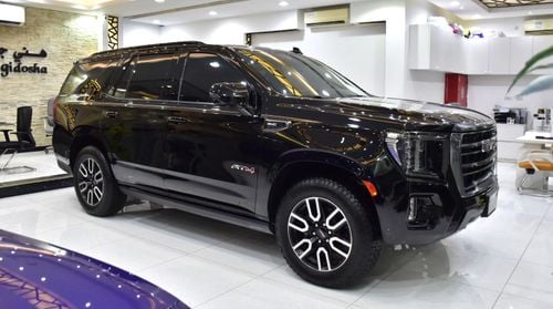 GMC Yukon AT4 EXCELLENT DEAL for our GMC Yukon AT4 ( 2023 Model ) in Black Color GCC Specs