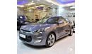 هيونداي فيلوستر ORIGINAL PAINT ( صبغ وكاله ) Hyundai Veloster 2015 Model!! in Grey Color! GCC Specs