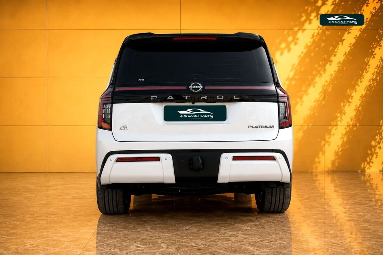 Nissan Patrol LE PLATINUM CITY GCC Specs / AW Rostamani Warranty + Service