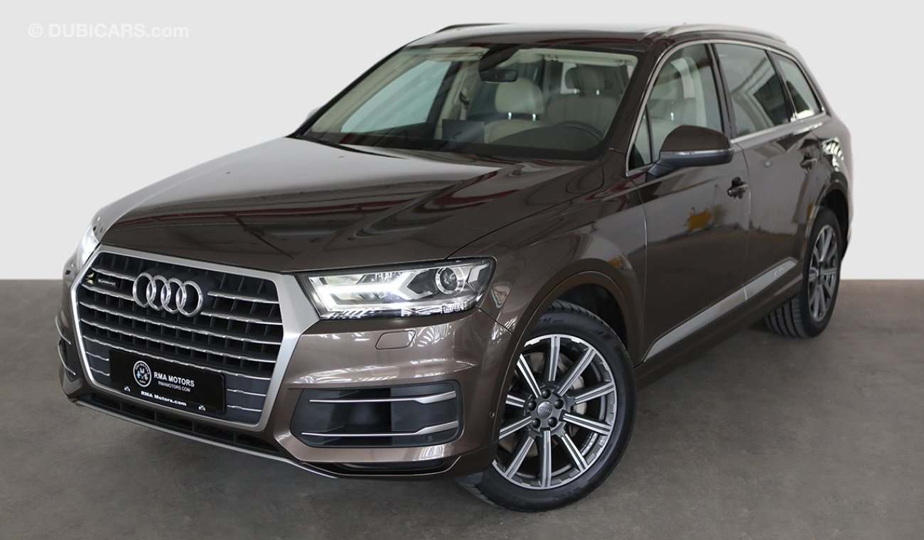 أودي Q7 2017 Audi Q7 45 TFSI Quattro (Audi Warranty)