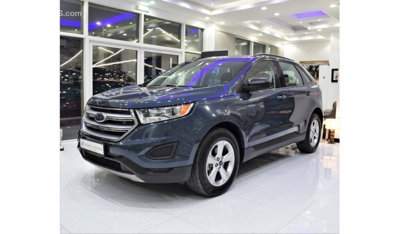 Ford Edge SE EXCELLENT DEAL for our Ford Edge ECOBOOST ( 2016 Model! ) in Blue Color! GCC Specs