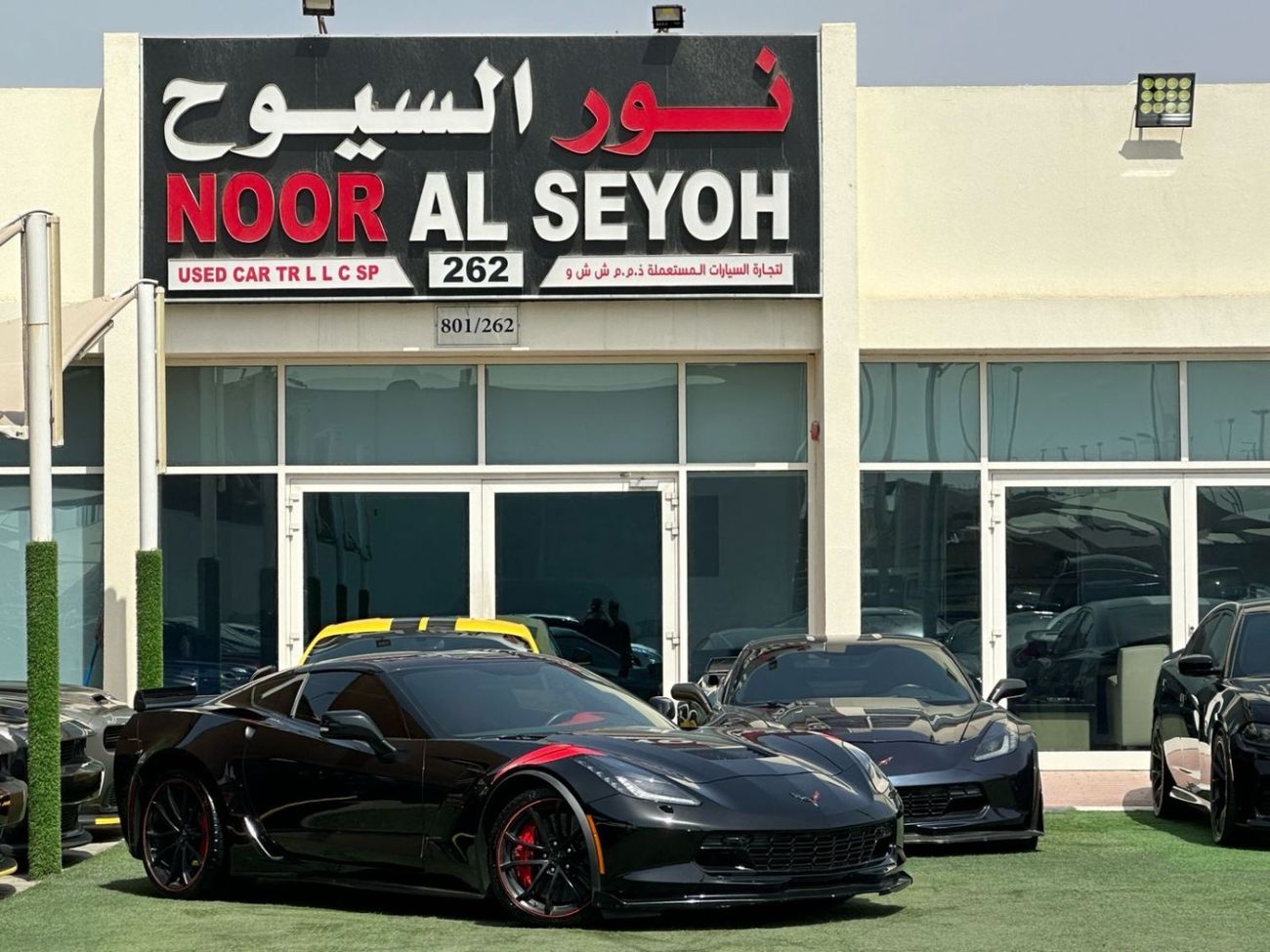 Chevrolet Corvette CHEVROLET CORVETTE C7 Z51 GRAND SPORT 2019 GCC FULL OPTION ORIGINAL PAINT PERFECT CONDITION